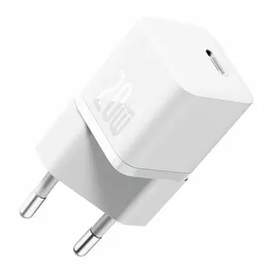 Зарядное устройство Baseus Gan5 Fast Charger Mini 1C 20W Смартфон Универсальное Белое