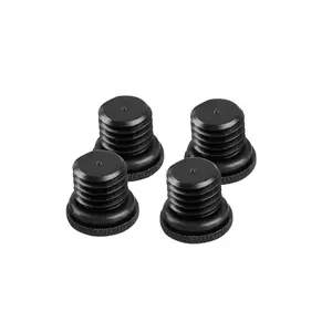 SmallRig 1617 15mm Rod Cap M12 Black Aluminium 4 pcs