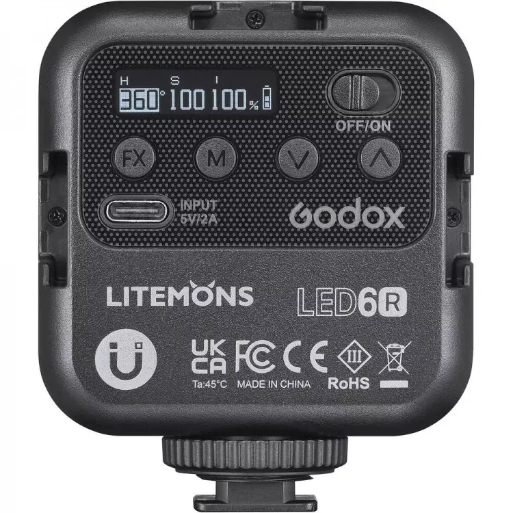 Вспышка для видеокамер Godox LED6R Photo 2