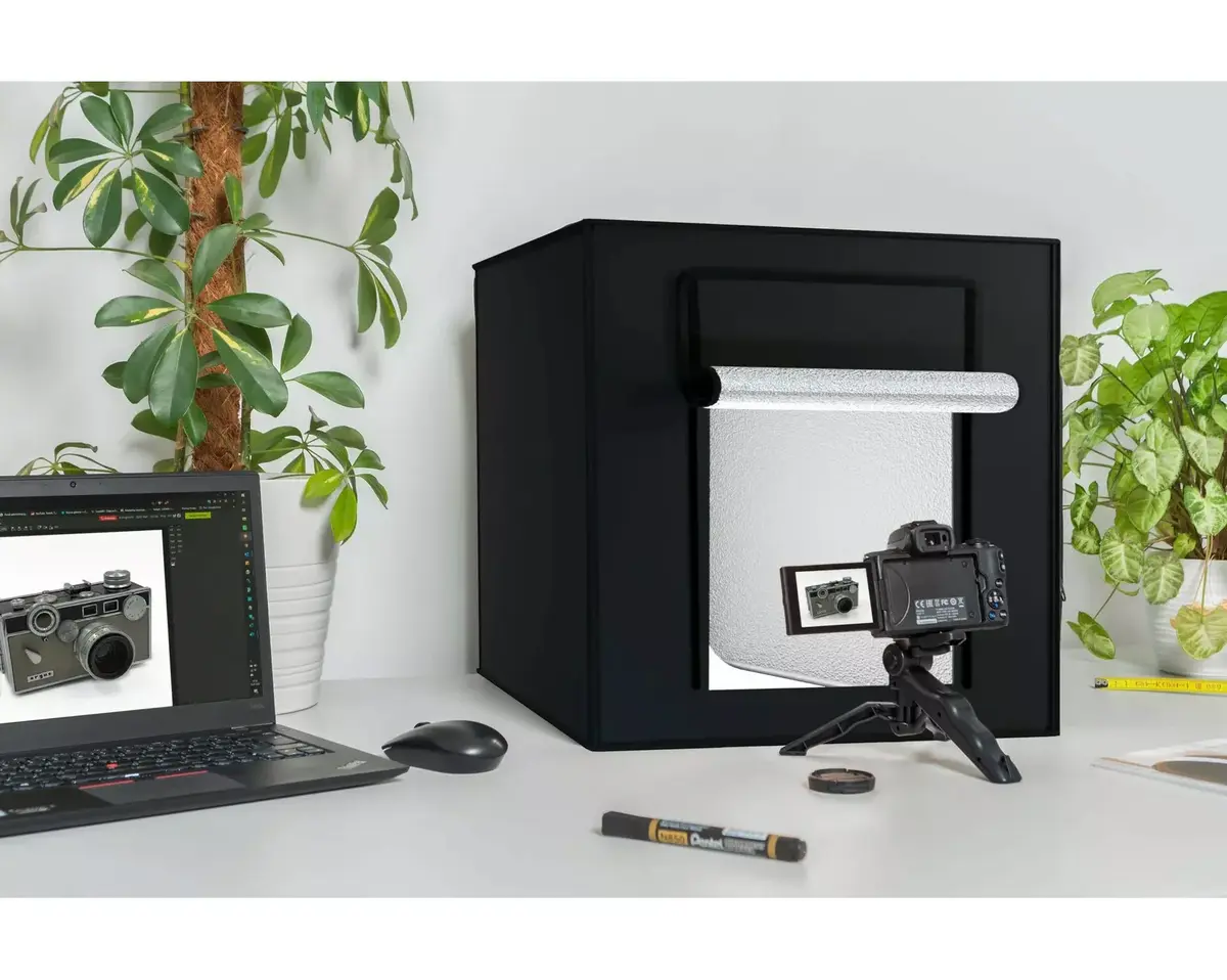 Gaismas telts Newell M80 II produkta fotografēšanai Photo 4