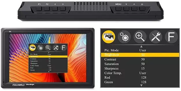 Feelworld FW279 7" monitors Photo 2