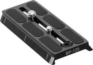 Ātrās atbrīvošanas plāksne kamerai Sirui BP-125, saderīga ar Arca‑Swiss