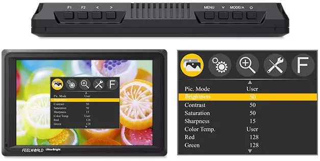 Feelworld FW279S 7" монитор для камеры Photo 2