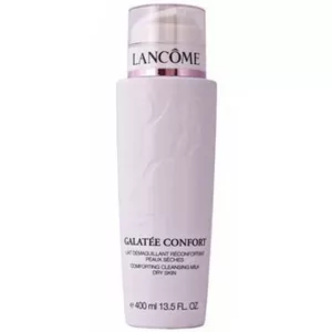 LANCOME Notīrīšanas pieniņš Lait Galatee Confort — maigs mitrinošs sejas tīrīšanas līdzeklis