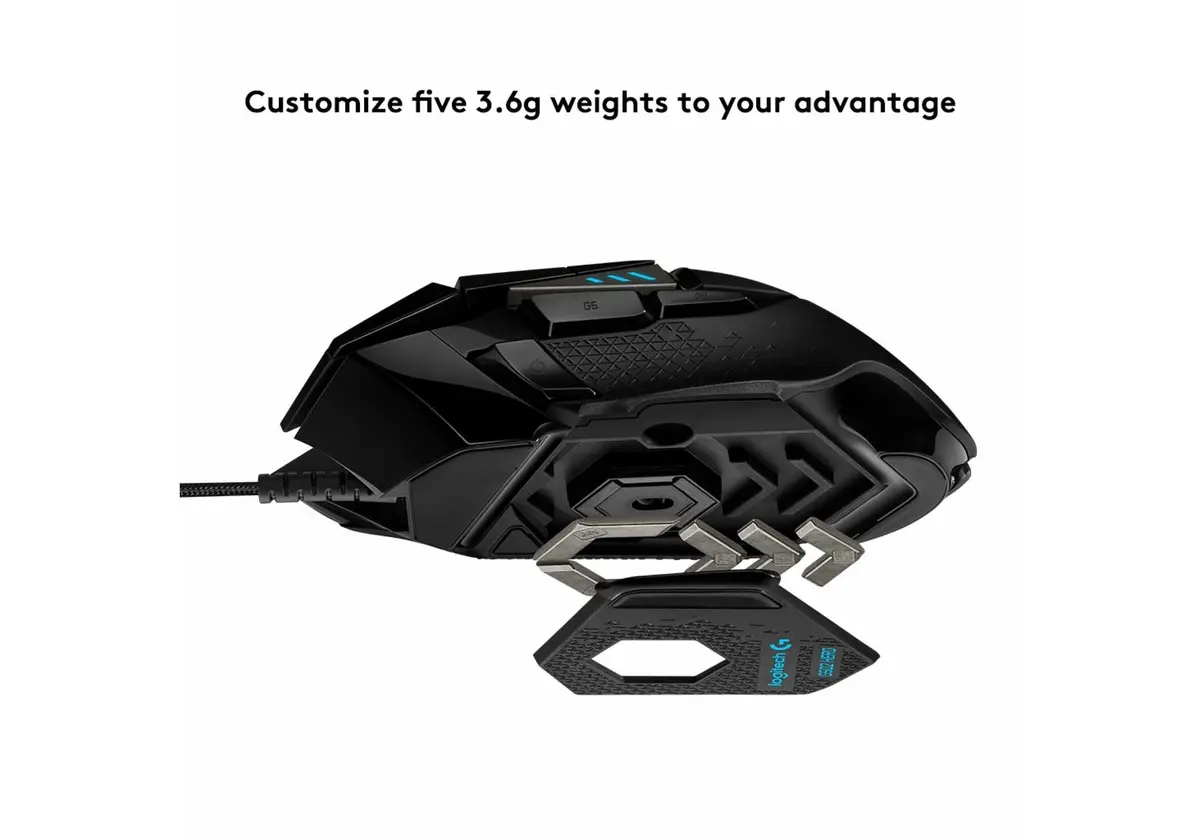 Logitech G502 HERO Spēļu pele Photo 37
