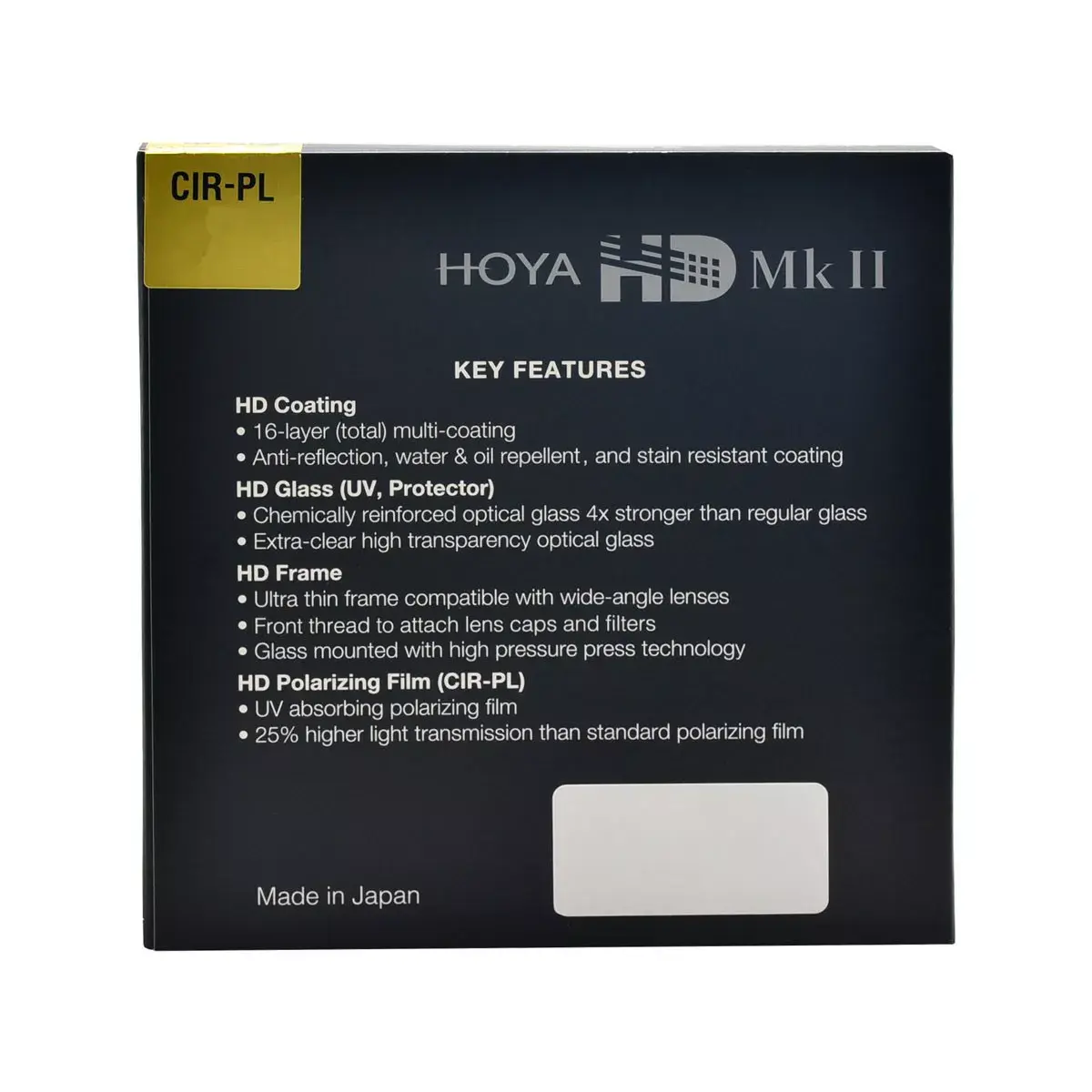 Polaroid kameru filtrs Hoya HD Mk II CIR-PL Photo 3