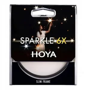 Фильтр для фото Hoya Sparkle x6 82mm — звёздный многоэффектный, 82 мм резьба