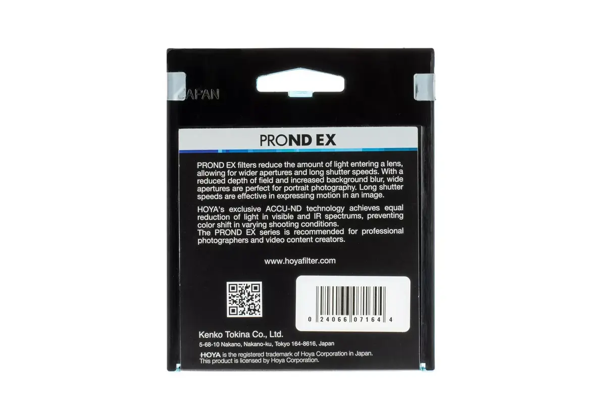 Neutral density camera filter Hoya PROND EX 64 Photo 4