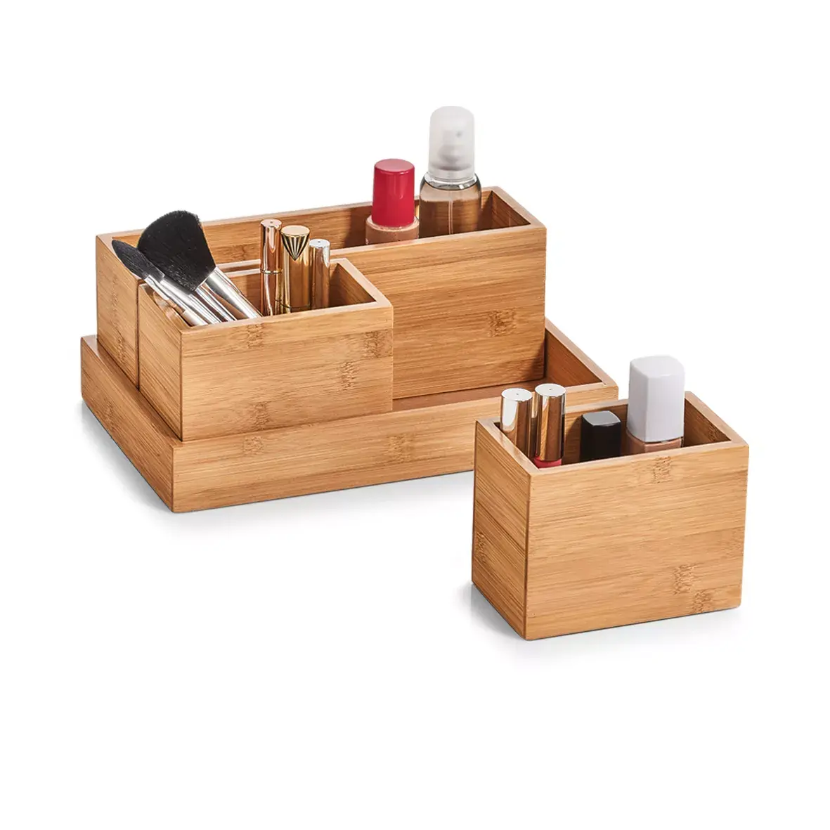 Desk tray/organizer ZELLER 25387 Bamboo Photo 2