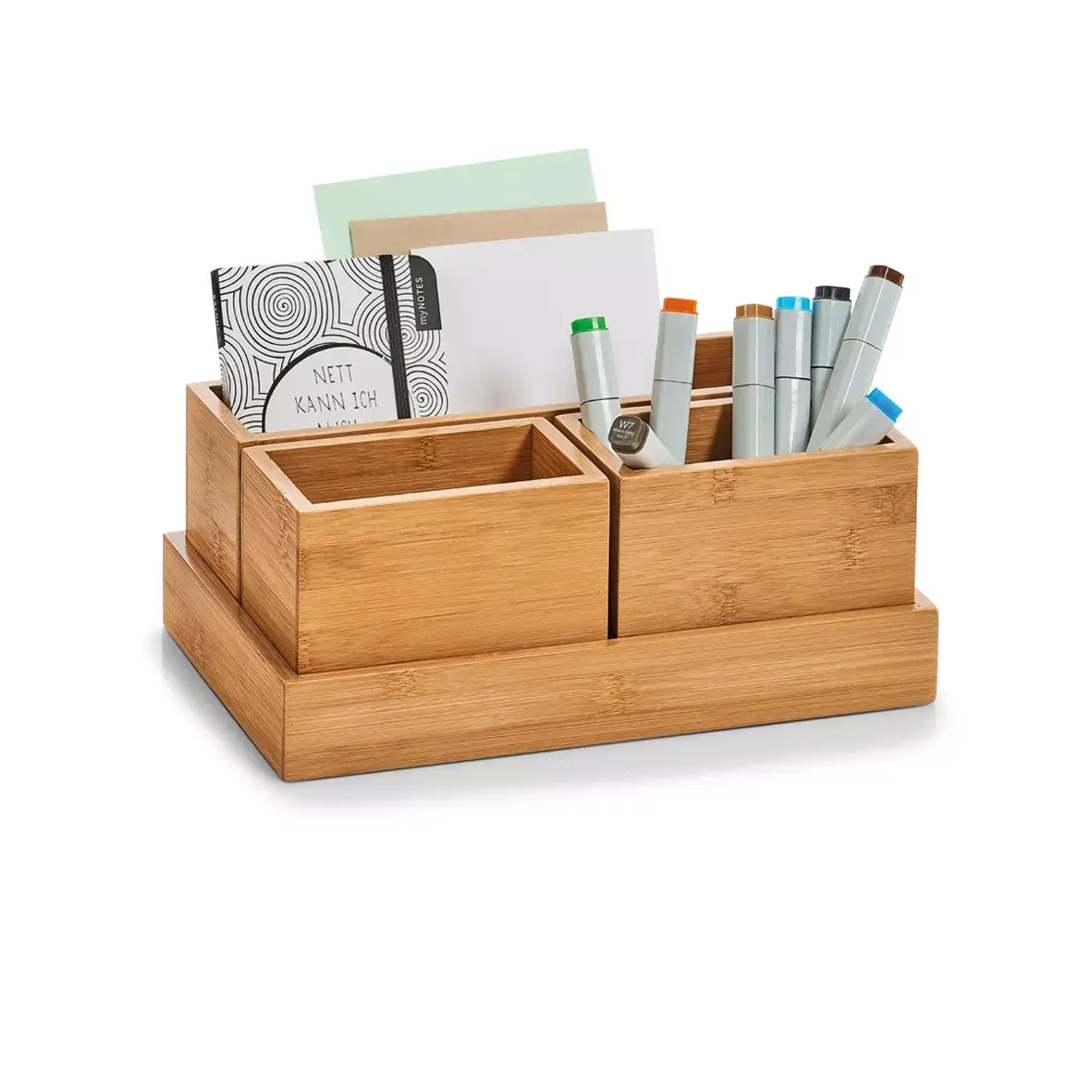 Desk tray/organizer ZELLER 25387 Bamboo Photo 4