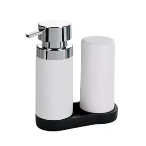 Shower Squeegee WENKO Easy Squeez-e 2 pcs, white, freestanding