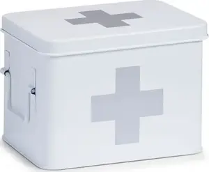 Medication box ZELLER 7665 — hard-seat wooden lid, 385×260 mm, max height 250 mm