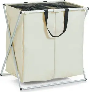 Zeller Laundry Basket, Beige