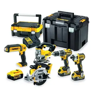 Набор беспроводных инструментов DeWalt DCK551P3T-QW 18 В, 3 инструмента (шуруповёрт, ударный шуруповёрт, многофункц.)