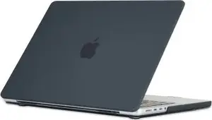 Klēpjdatora somiņa Tech-Protect Smartshell priekš MacBook Pro 14 (M1/M2/M3/M4) 2021–2024, matēti melna