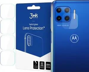 Стеклянная защитная наклейка для камеры 3MK для Moto G 5G Plus — 1 шт.
