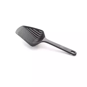 Bowl colander Joseph Joseph Scoop, nylon strainer, 340×130×75 mm, black
