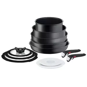 Cookware set Tefal Ingenio Ultimate 12 pieces L7649053 non-stick, removable handles, oven-safe