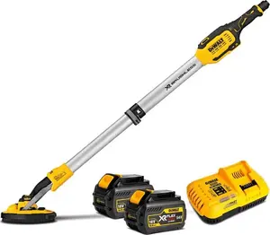 Drywall grinder DeWalt DCE800T2 18V XR with 2x 6Ah batteries