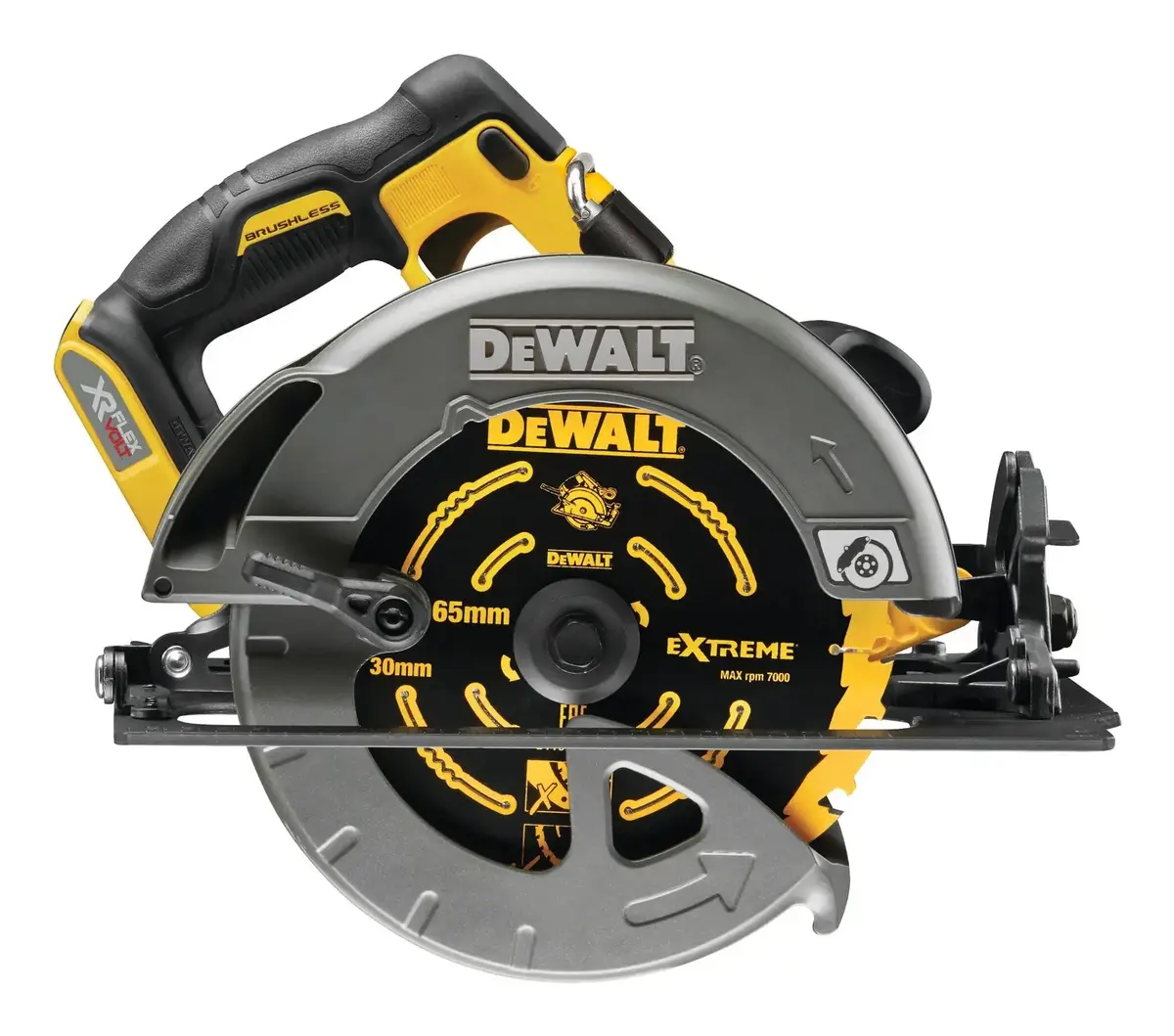 DeWalt DCS578NT pārnēsājama apļa zāģis Photo 2