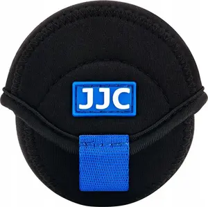 Protective lens pouch JJC for small lenses 62×40 mm — soft carrying case