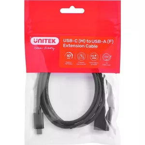 Unitek USB-C (M) uz USB-A (F) 10 Gbps adapteris 60 W