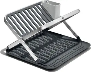 OXO Good Grips Dish Drying Rack, Stainless Steel