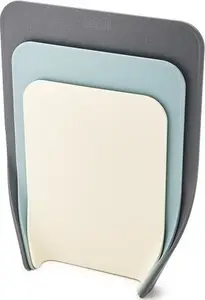 Chopping Board Set Joseph Joseph Nest Chop 3-piece Grey, space-saving nested design