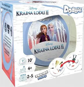 Galda spēle Rebel Dobble Kraina Lodu 2 — uzmanības un atbilstību spēle, kompakta kāršu kopa