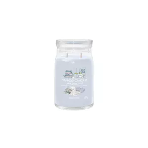 Wax Candle Yankee Candle A Calm & Quiet Place Floral Grey 1 pc 157mm 567g