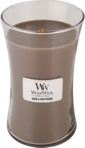 Smaržkandela WoodWick Sand & Driftwood 609,5 g — WoodWick 93378E
