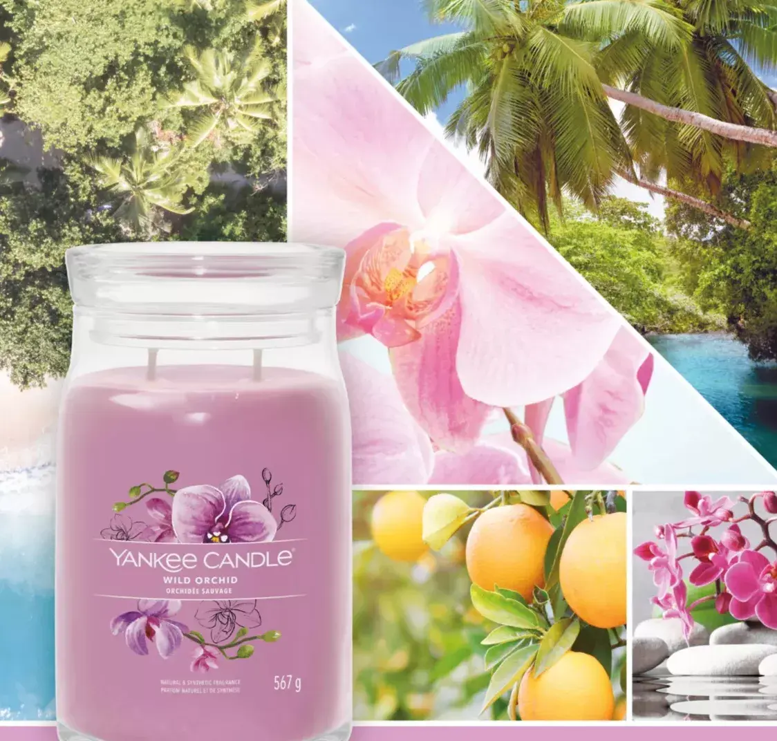 Vaska svece Yankee Candle Wild Orchid Photo 3