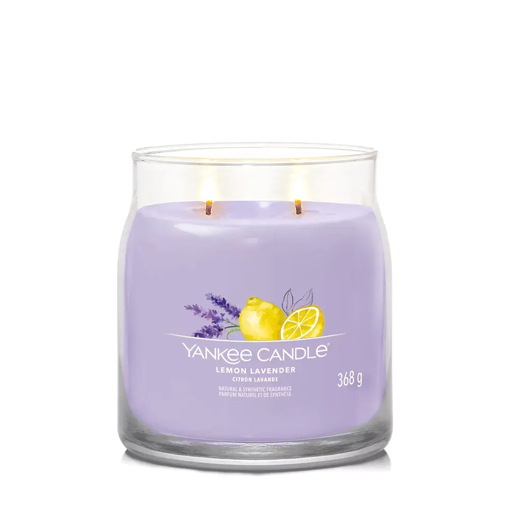 Yankee Candle Lemon Lavender vaska cilindra 120×90 mm Photo 2