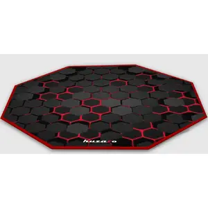 Floor mat huzaro HZ-FloorMat 2.0 anti-slip durable, 1200×1200 mm, 5 mm, black