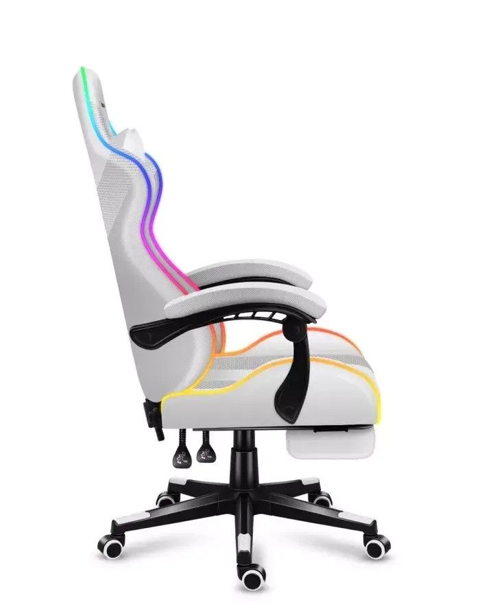 Игровое кресло Huzaro FORCE 4.7 RGB White Photo 3
