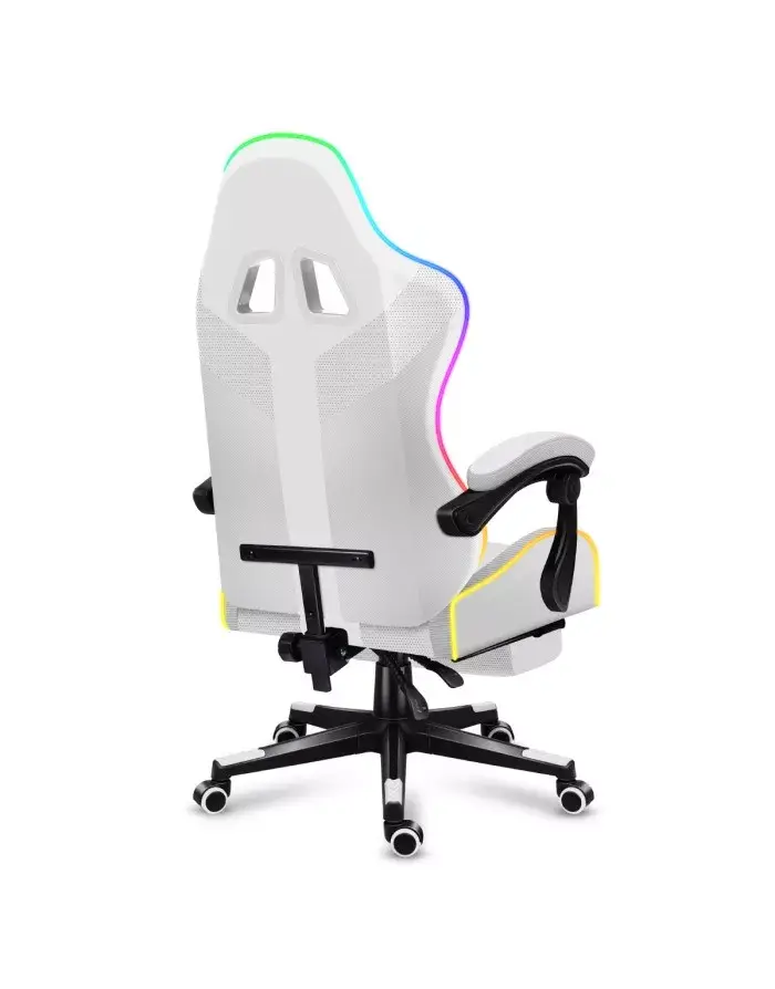 Игровое кресло Huzaro FORCE 4.7 RGB White Photo 5