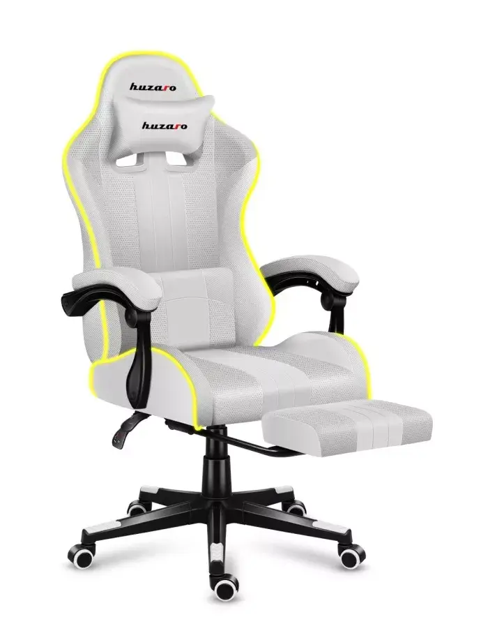 Игровое кресло Huzaro FORCE 4.7 RGB White Photo 12