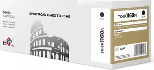 Картридж с тонером TB Print TK-TK1160N для Kyocera TK-1160, чёрный, новый