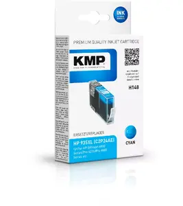 Картридж KMP H148 High (XL) ёмкости, голубой (Cyan), 15 мл