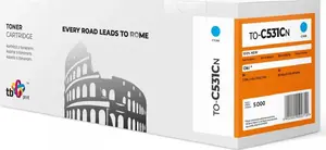 Тонер-картридж TB Print для OKI C531 модель TO-C531CN Циан 100% новый