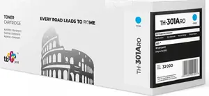 Тонер-картридж TB Print TH-301ARO для HP M880 / CF301A / 827A, голубой (cyan), восстановленный