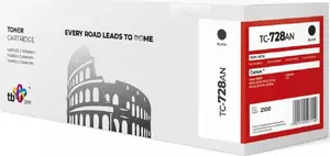 Toner cartridge TB Print TC-728AN for Canon MP4400 series, black, new