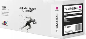 Тонер-картридж TB Print для HP Color LaserJet Pro M454, модель TH-MA415XN, магента, 100% новый