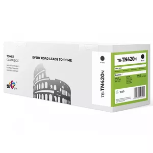 Toner cartridge TB Print TB-TN420N, Black, compatible, 1 pc, yield 1500 pages