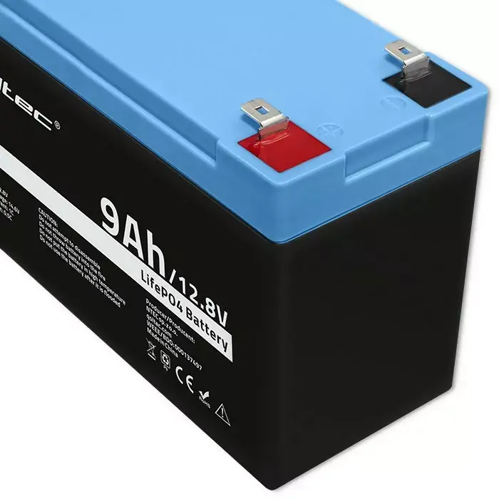 LiFePO4 akumulators QOLTEC 53700 12.8V 9Ah Photo 3