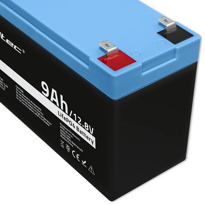 Аккумулятор LiFePO4 QOLTEC 53700 12,8В 9А·ч Photo 6