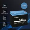 QOLTEC LiFePO4 akumulators 12.8V 30Ah ar BMS Photo 2
