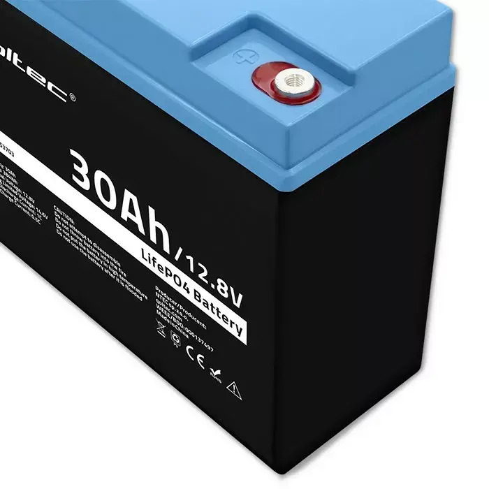 QOLTEC LiFePO4 akumulators 12.8V 30Ah ar BMS Photo 4