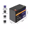 LiFePO4 battery QOLTEC 53704 12.8V 50Ah Photo 3