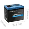 LiFePO4 battery QOLTEC 53704 12.8V 50Ah Photo 11